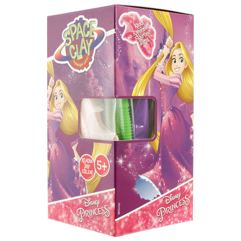 Space Clay Heykelciğini Yarat Disney Princess Rapunzel