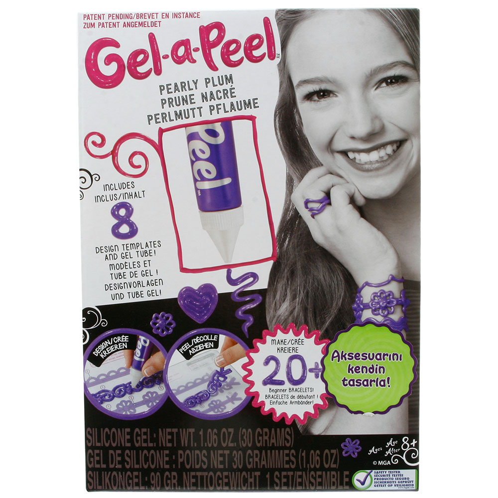 Gel-a-Peel Aksesuar Tasarım Başlangıç Paketi Mor