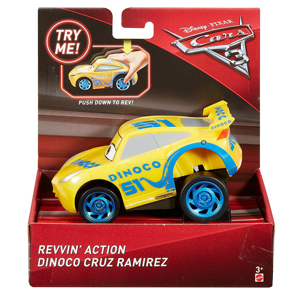 Cars 3 Bas Gitsin Araçlar Dinoca Cruz Ramirez FBG14