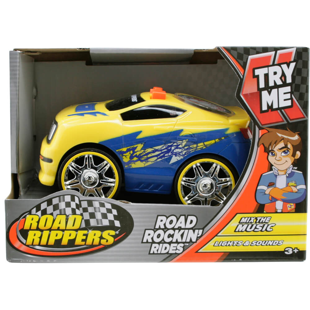 Road Rippers Road Rockin Sesli ve Işıklı Oyuncak Araba Sarı