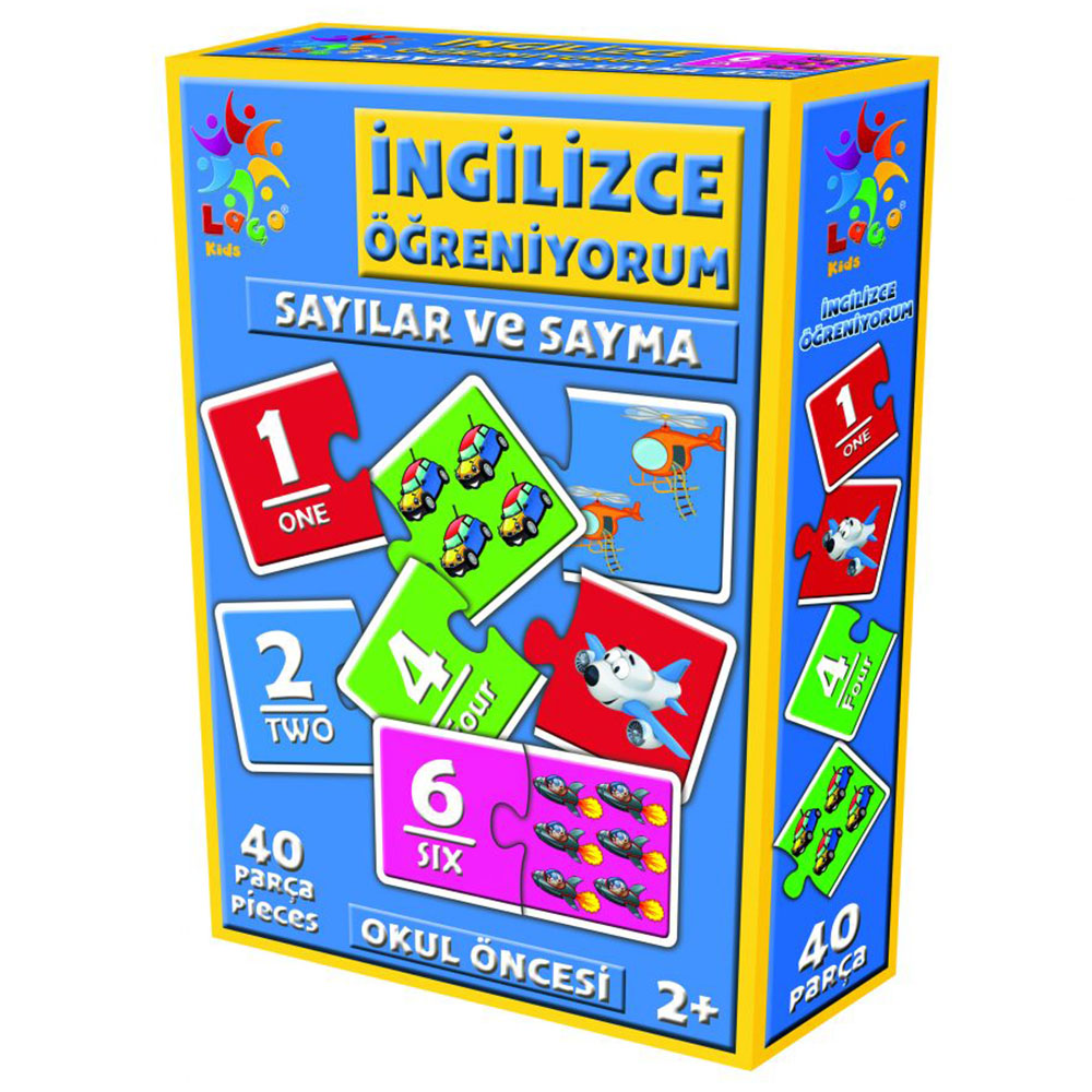 Laço Kids İngilizce Öğreniyorum Sayılar Ve Sayma