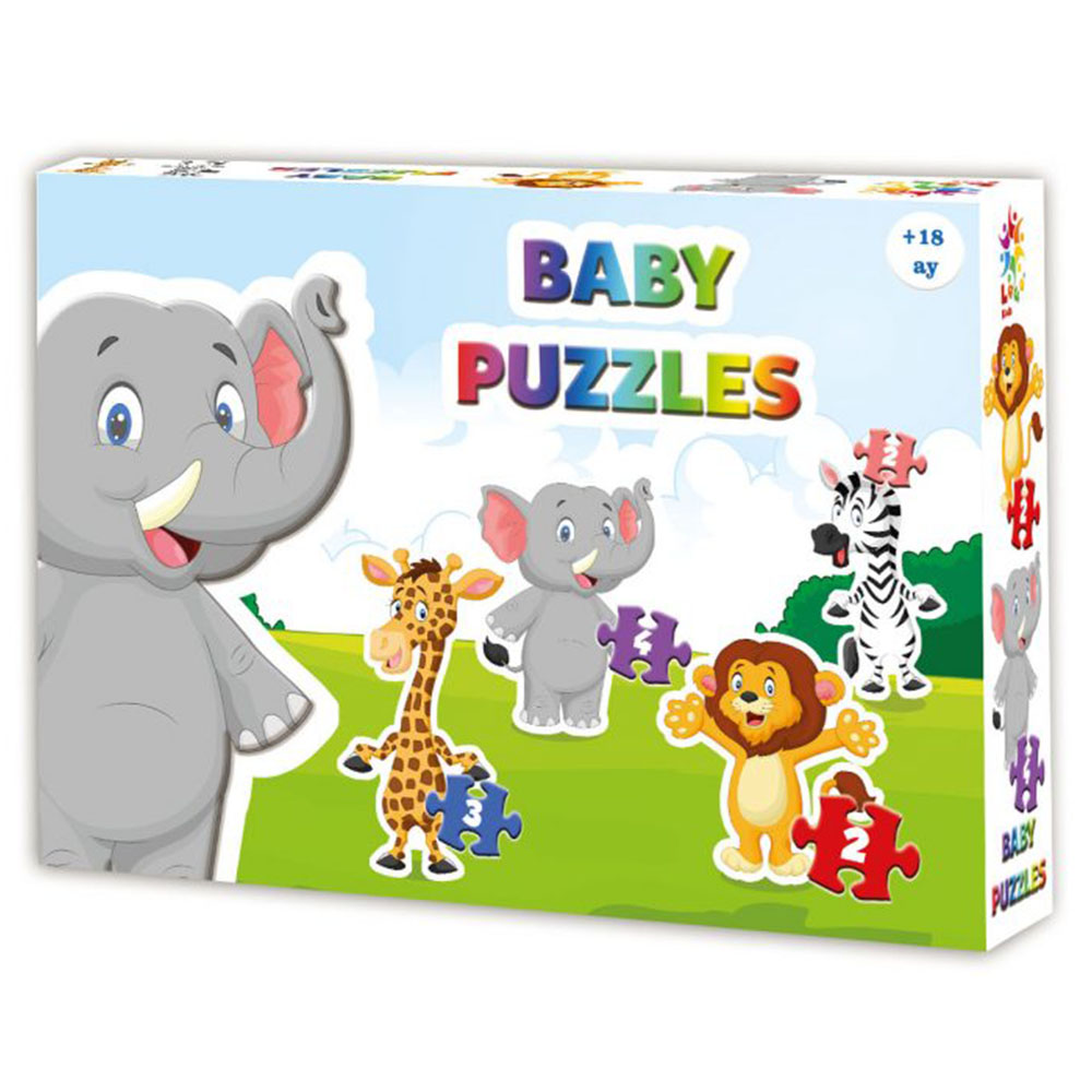 Laço Kids Baby Puzzle Hayvanlar