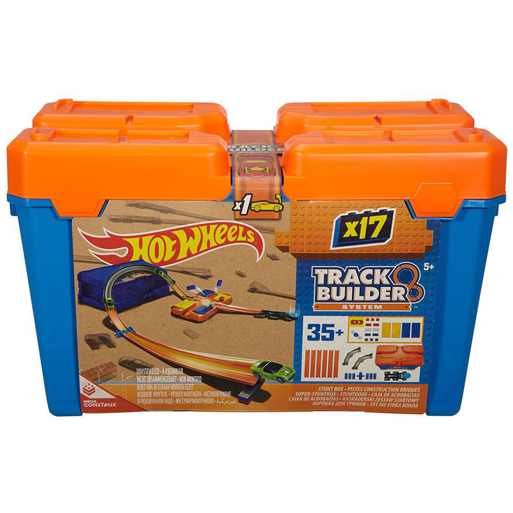 Hot Wheels Track Builder Kutulu Uzman Serisi Yarış Seti