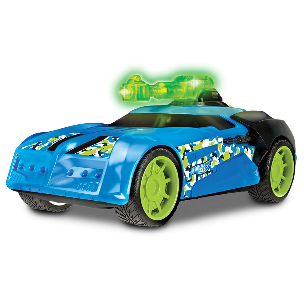 Hot Wheels Master Blaster Turbo Turret Sesli ve Işıklı Araba Mavi