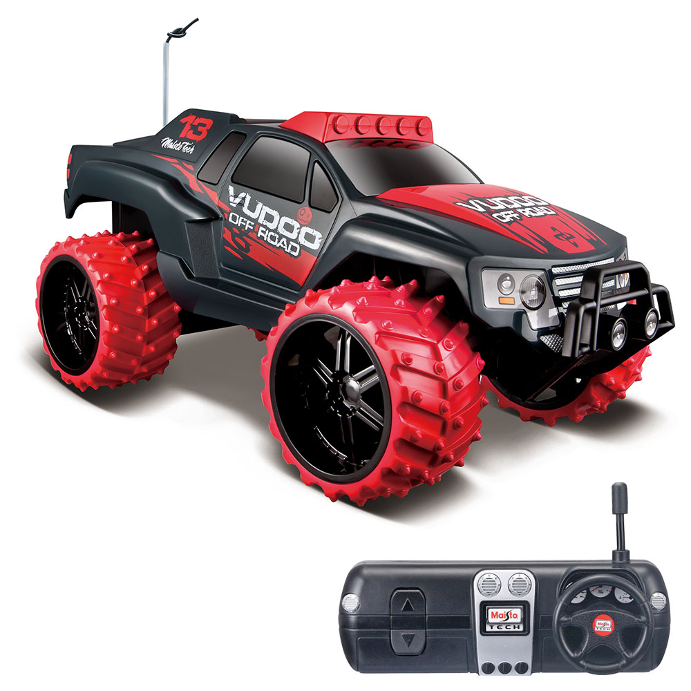 Maisto Tech 1:16 Off-Road Vudoo U/K Araba Siyah