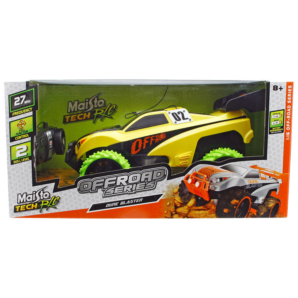 Maisto Tech 1:16 Off-Road Dune Blaster U/K Araba Sarı