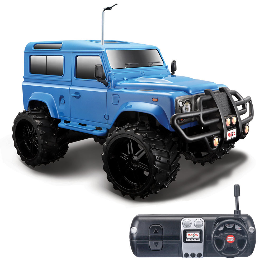 Maisto Tech 1:16 Off-Road Land Rover Defender U/K Araba Lacivert