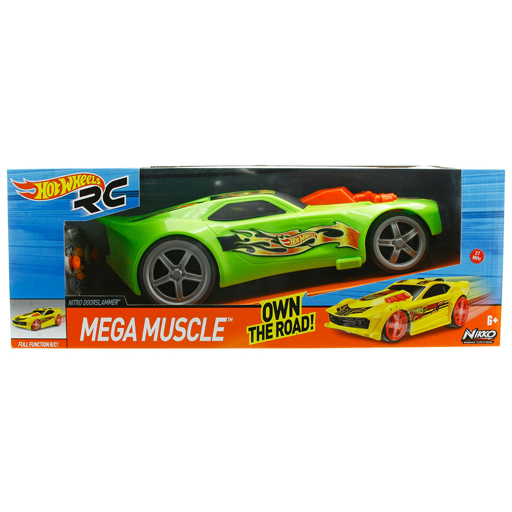 Hot Wheels Mega Muscle Nitro Doorslammer U/K Araba Yeşil