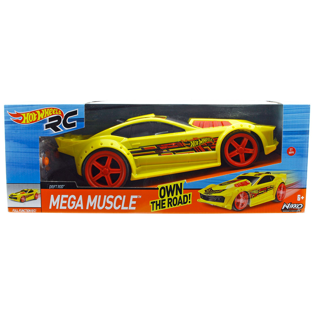 Hot Wheels Mega Muscle Drift Rod U/K Araba Sarı