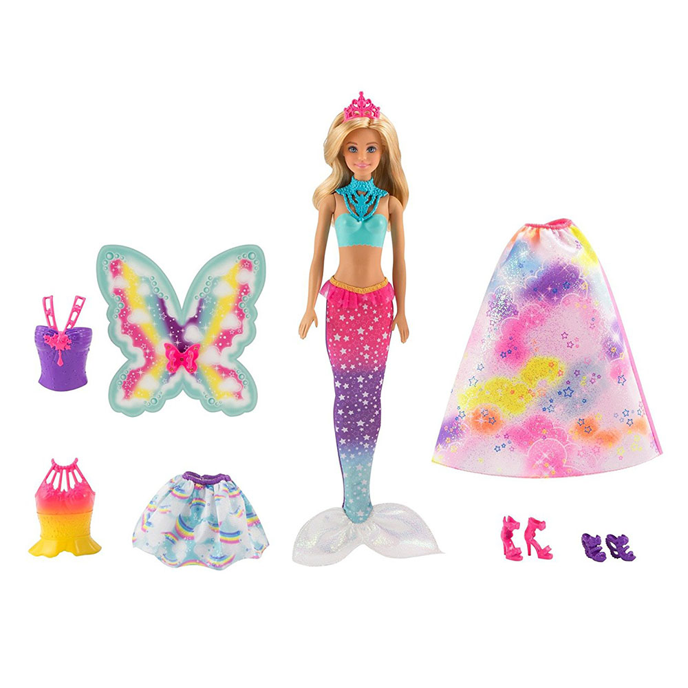 Barbie Dreamtopia Dönüşen Prenses Barbie