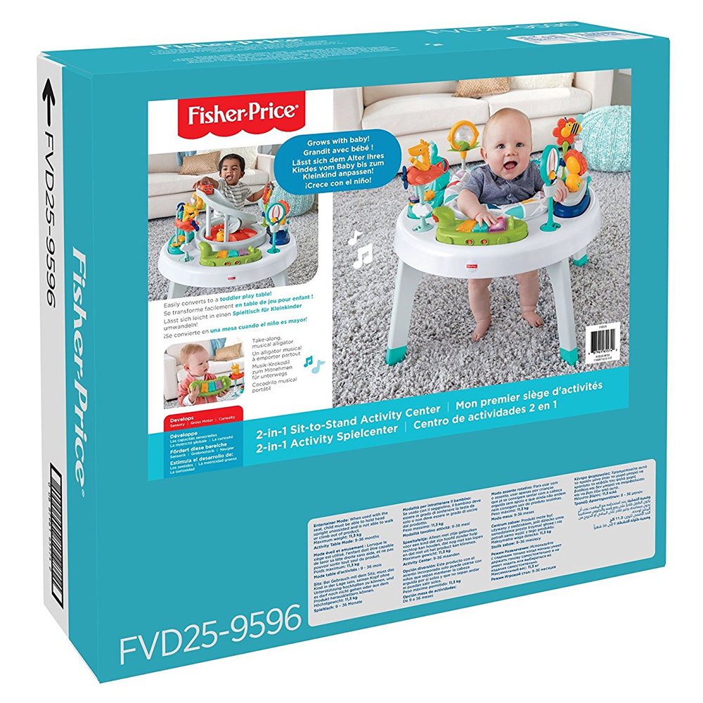 Fisher Price 2'si 1 Arada Aktivite Merkezi