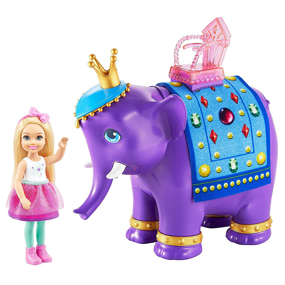 Barbie Dreamtopia Chelsea ve Fil Kral Oyun Seti