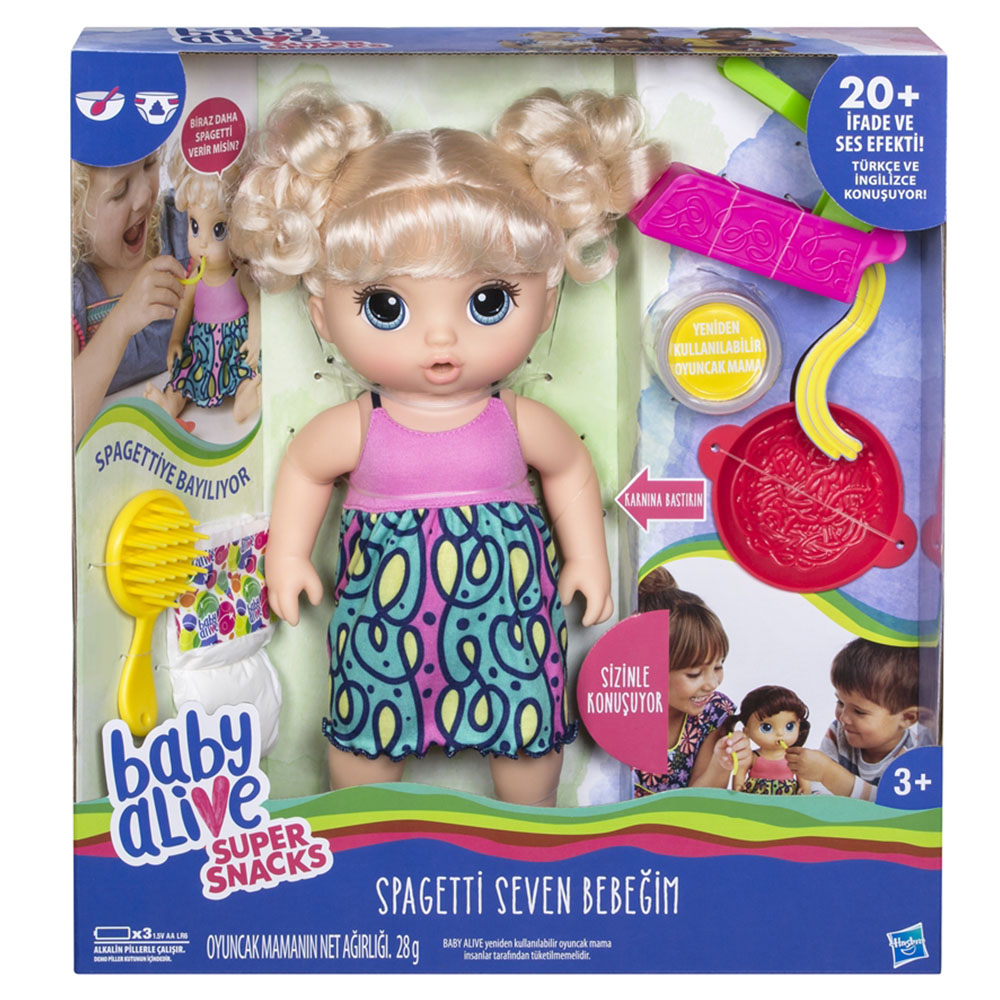 Baby Alive Spagetti Seven Bebeğim