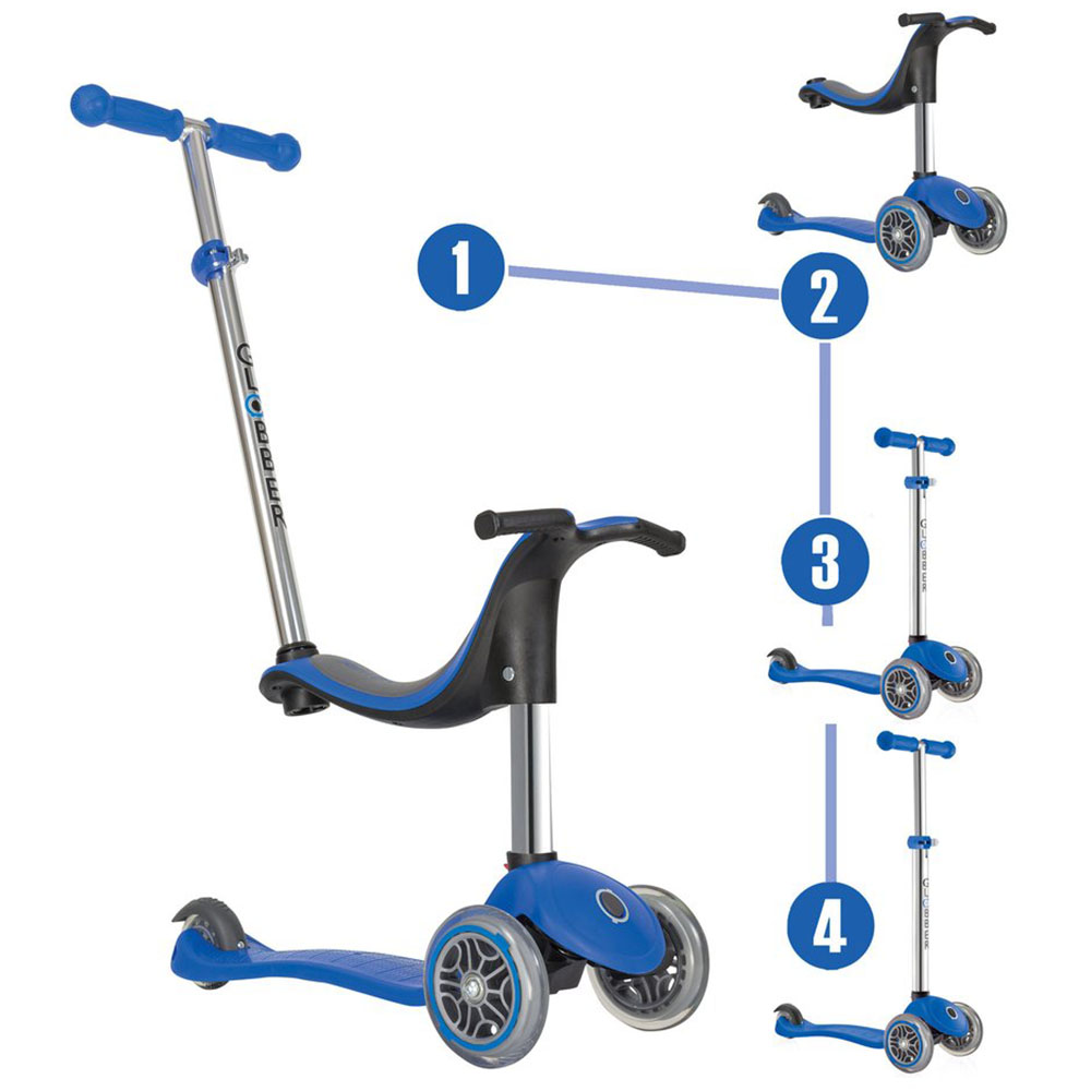 Globber Evo Comfort Lacivert Scooter