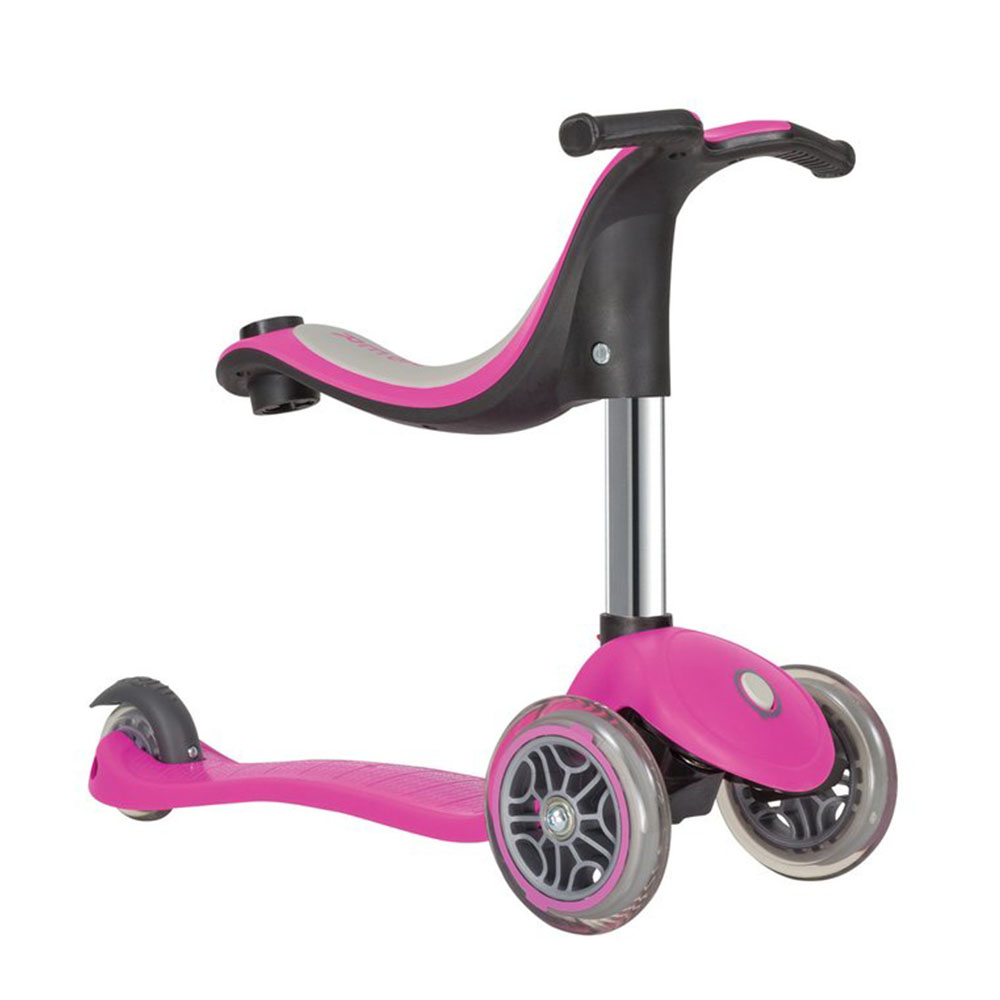Globber Evo Comfort Scooter Pembe