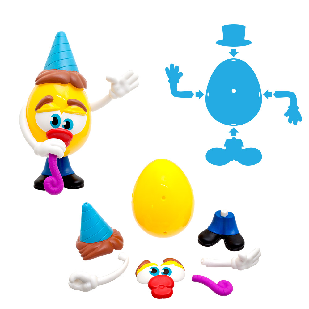 Egg Headz Yumurta Kafalar Sürpriz Yumurta Seri 1