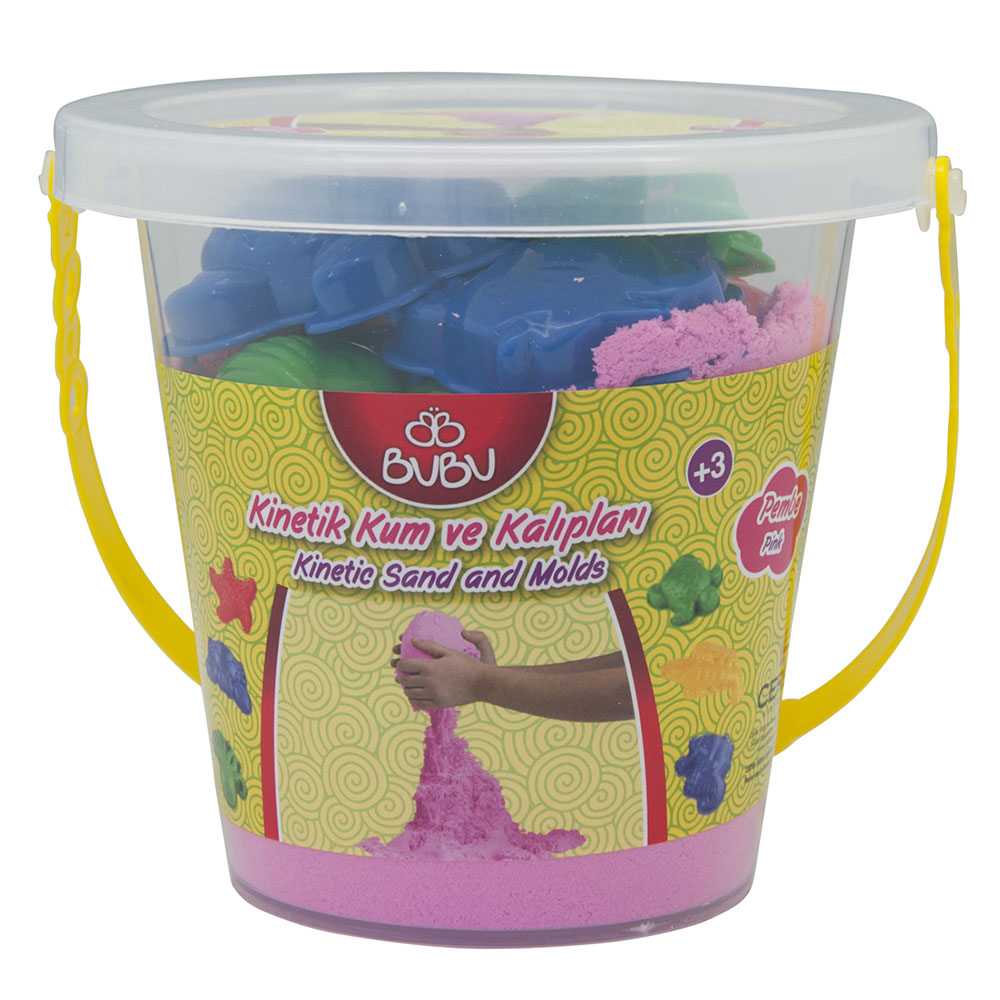Bu-Bu Kinetik Kum Kova Pembe 500 gr