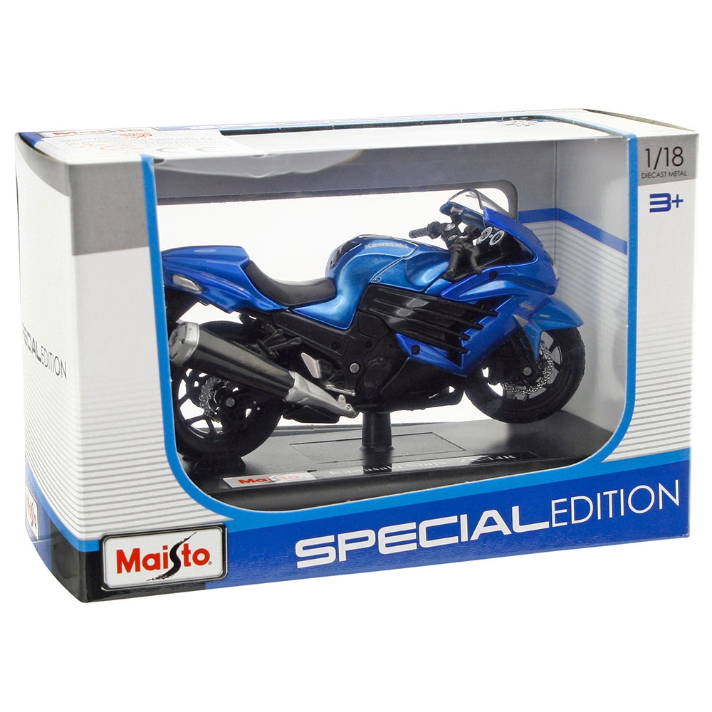 Maisto Kawasaki Ninja ZX-14R1:18 Model Motorsiklet | Loco Poco Oyuncak