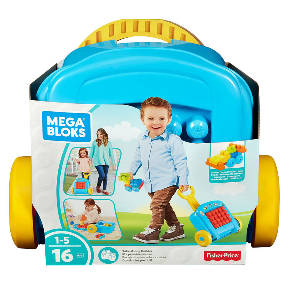 Mega Bloks Taşınabilir Arabalı Blok Seti