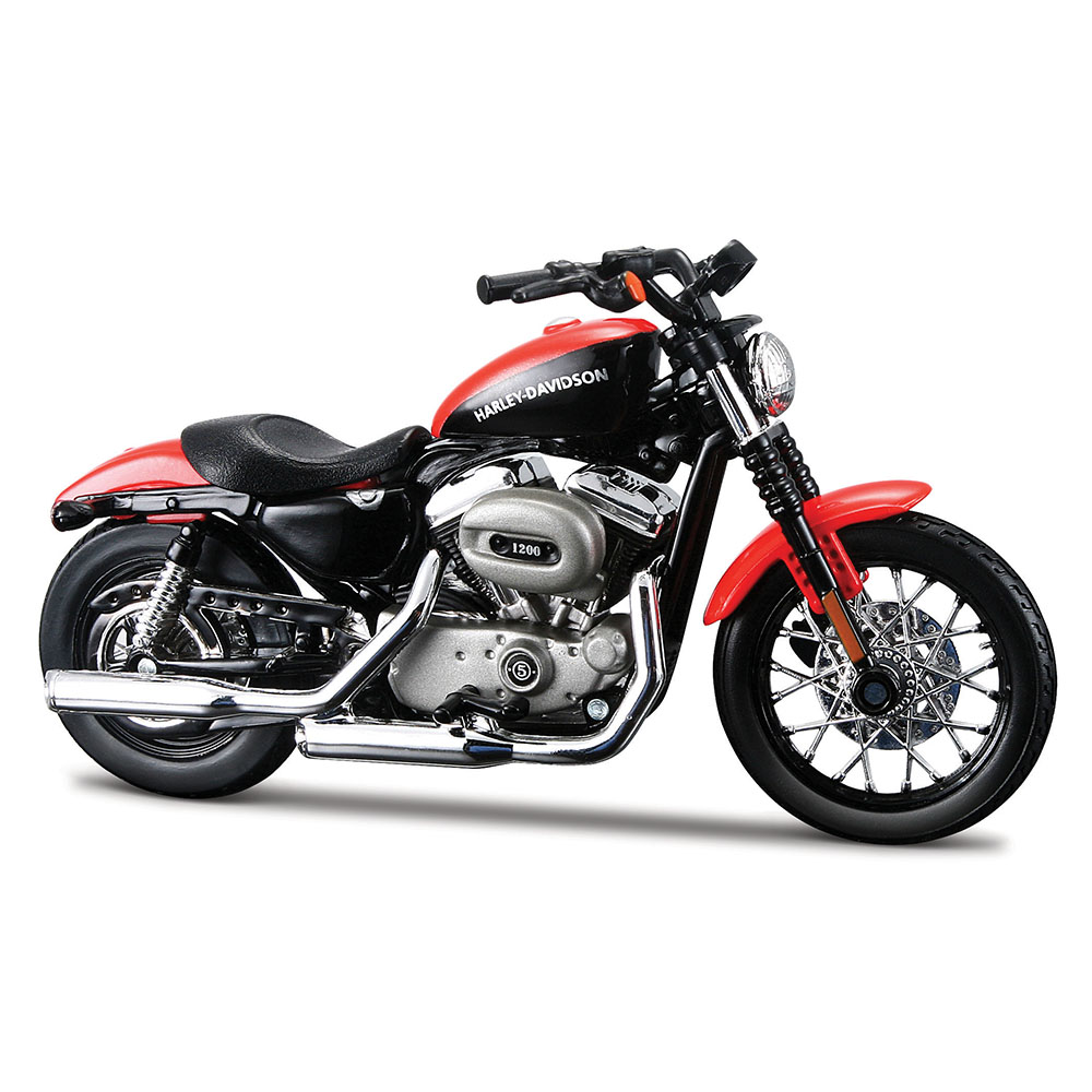 Maisto Harley Davidson 2007 XL 1200N Nightster 1:18 Motorsiklet