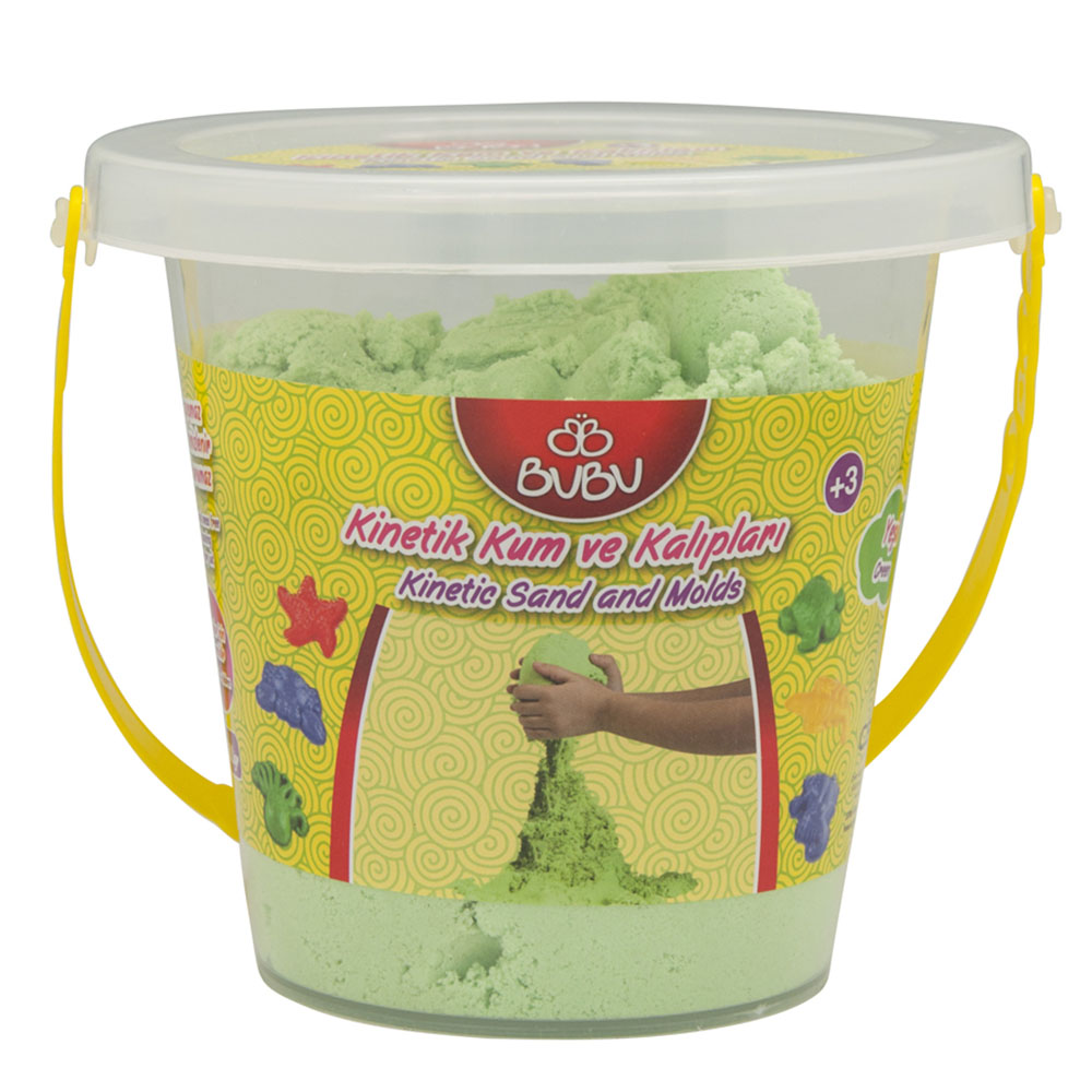 Bu-Bu Kinetik Kum Kova Yeşil 500 gr