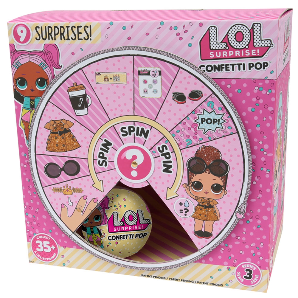 LOL Bebekler 9 Sürpriz Confetti Pop Lol Bebek