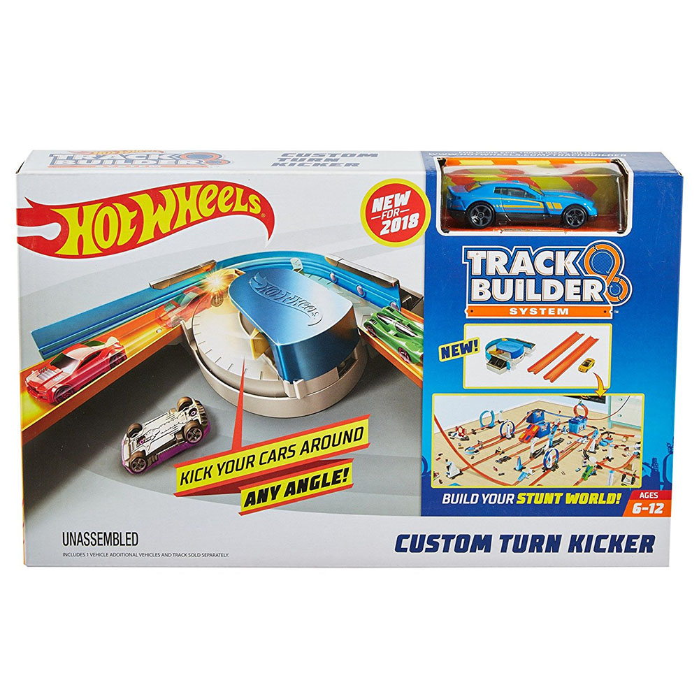 Hot Wheels Track Builders Custom Turn Kıcker