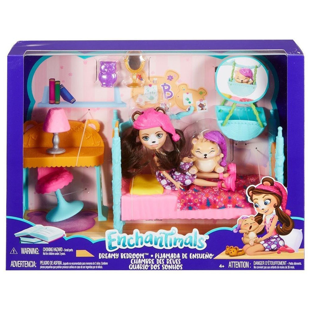 Enchantimals Bren Bear Yatak Odası Seti