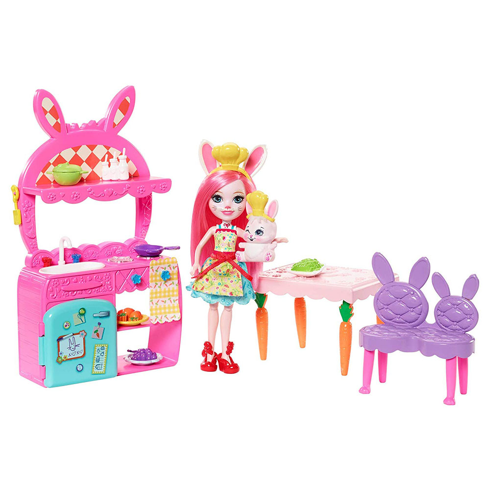 Enchantimals Bree Bunny Mutfak Eğlencesi Seti