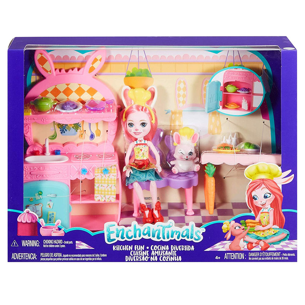 Enchantimals Bree Bunny Mutfak Eğlencesi Seti