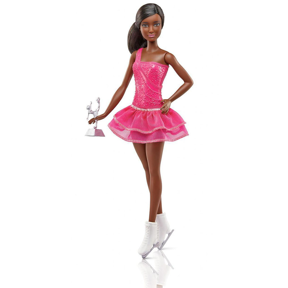 Barbie Kariyer Bebekleri Buz Patenci