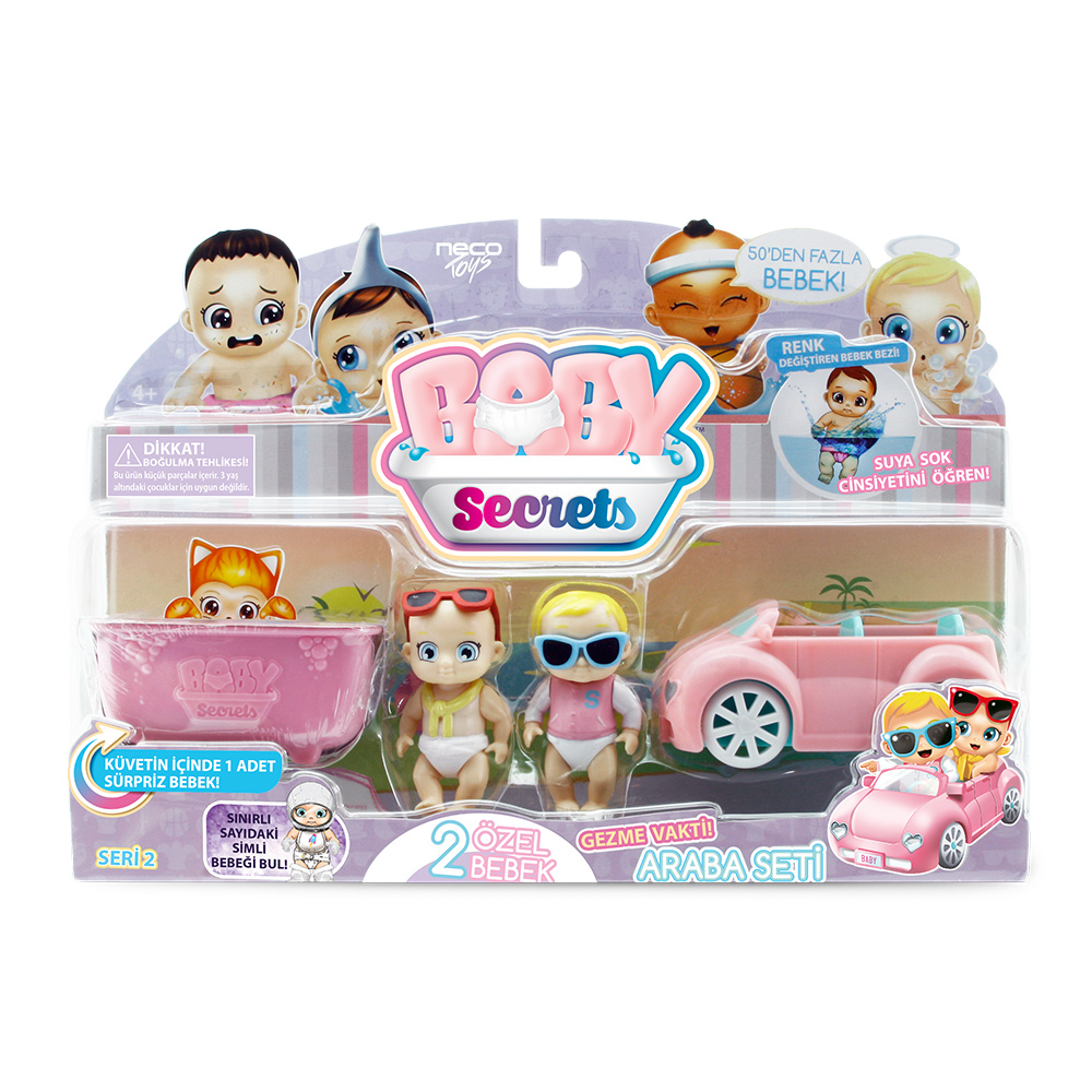 Baby Secrets Sürpriz Figür ve Araba Seti ( Seri 2 )