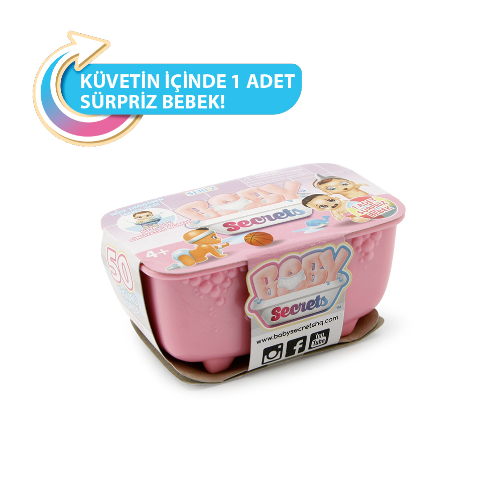 Baby Secrets Sürpriz Figür ve Dönen Fincan Seti ( Seri 2 )
