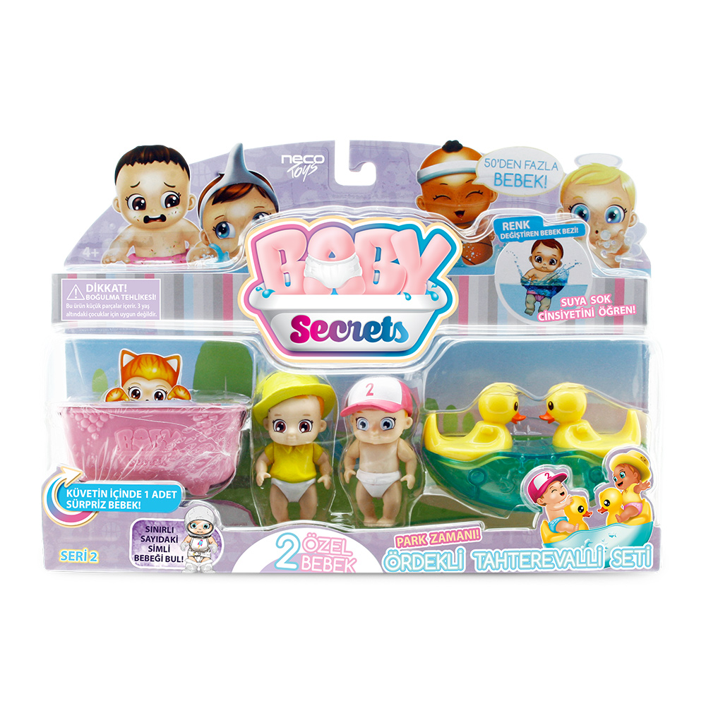 Baby Secrets Sürpriz Figür ve Ördekli Tahterevalli Seti ( Seri 2