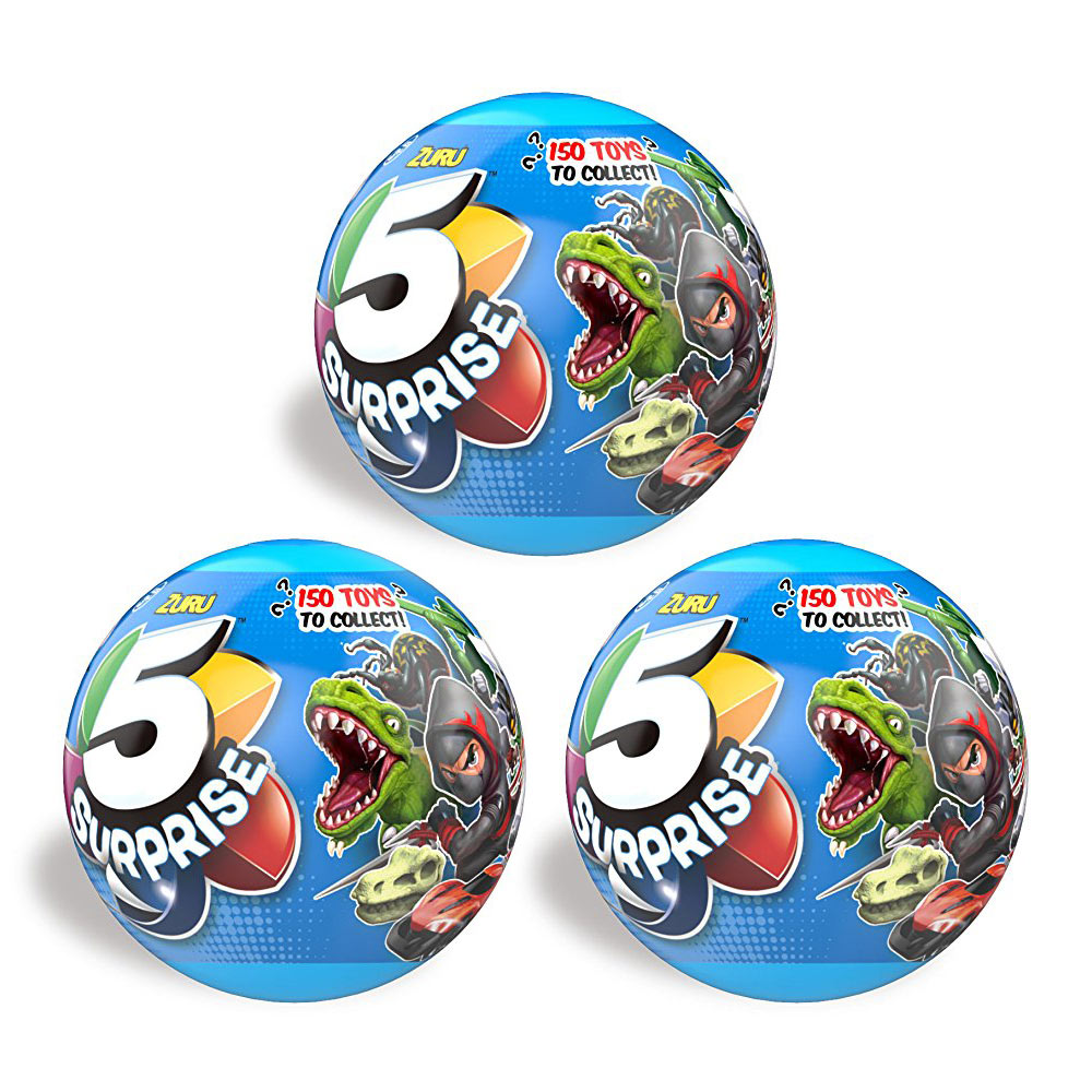Zuru 5 Surprise Erkek 3'lü Sürpriz Paket