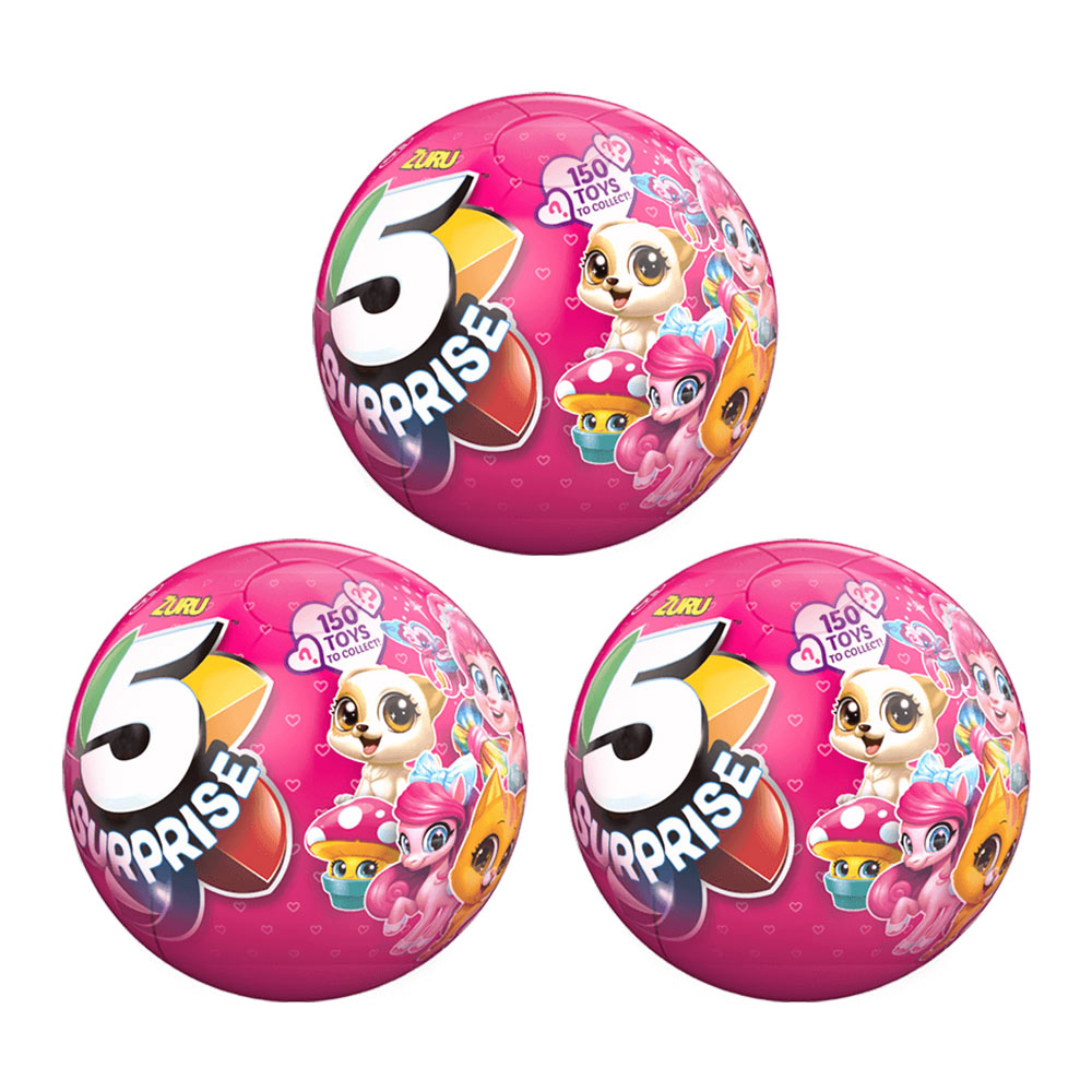 Zuru 5 Surprise Kız 3'lü Sürpriz Paket