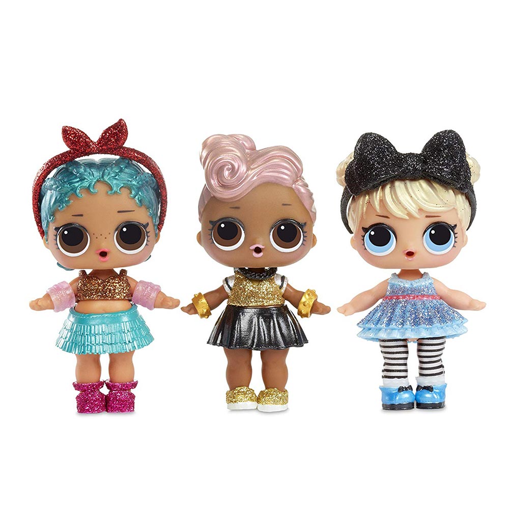 LOL Sürpriz Glam Glitter Simli 7 Sürpriz 3'lü Paket S2