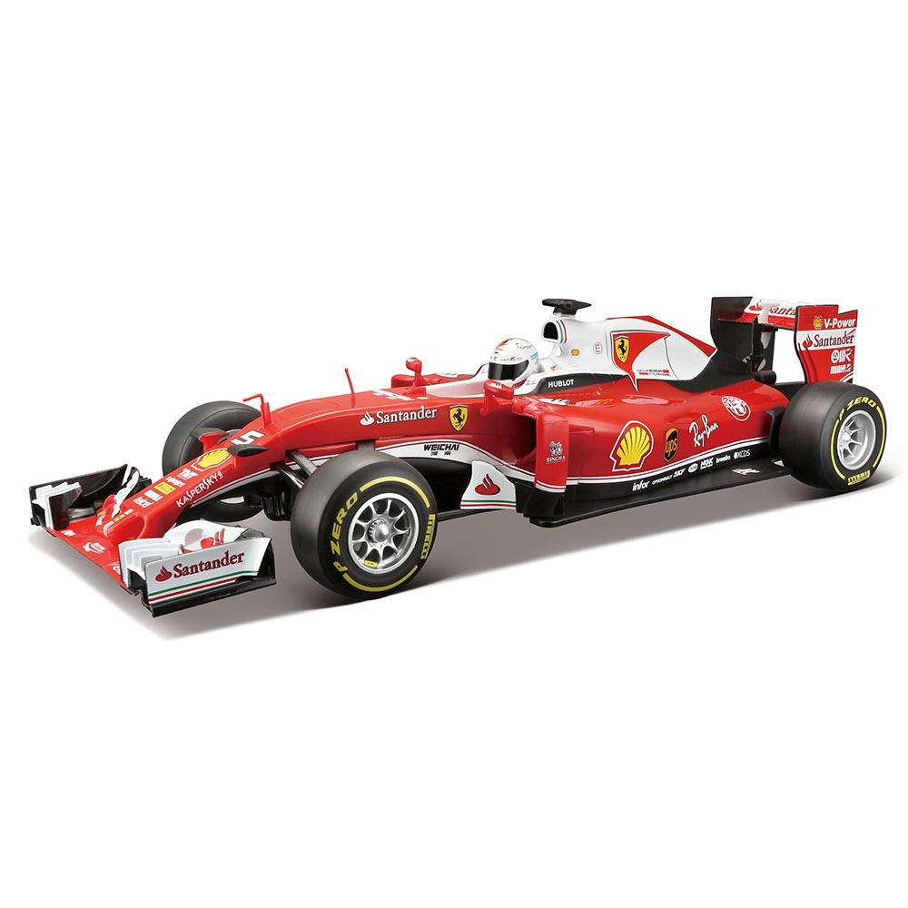 Maisto 1:14 Ferrari F1 SF16-H Sebestian Vettel Uzaktan Kumandalı