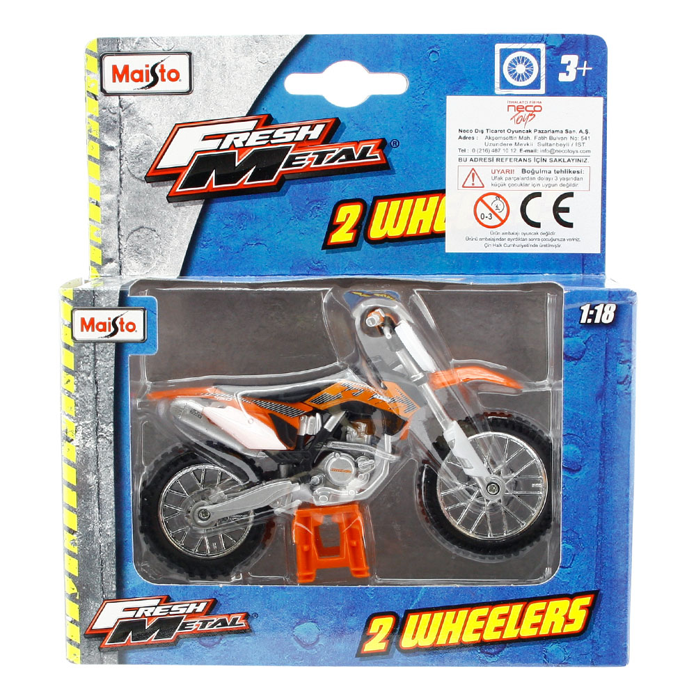 Maisto 1:18 KTM 450 SX-F Model Motorsiklet