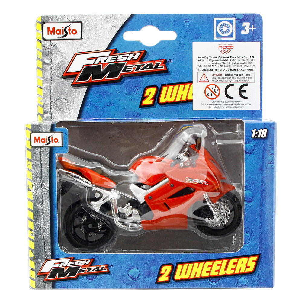 Maisto 1:18 Honda VFR Model Motorsiklet