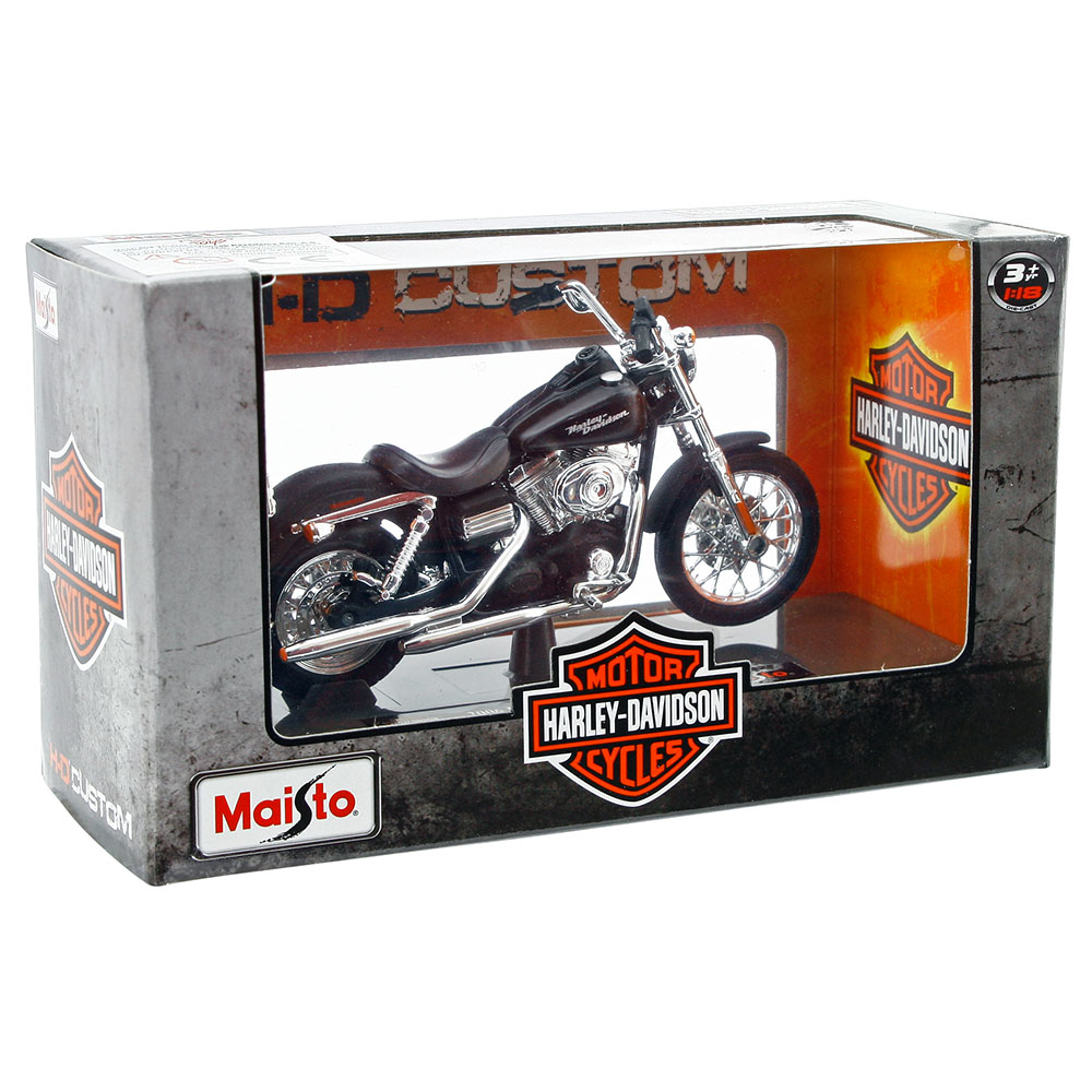 Maisto Harley Davidson 2006 FXDBI Dyna Street Bob 1:18 Model Moto