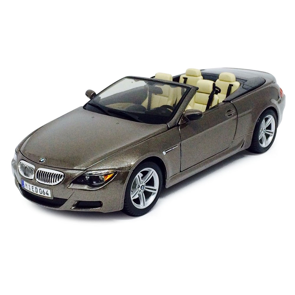 Maisto Bmw M6 Cabriolet 1:18 Model Araba Kahverengi
