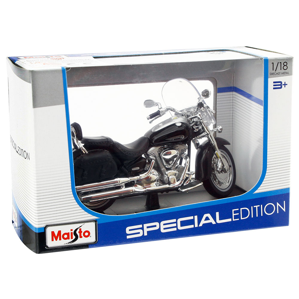 Maisto Yamaha 2001 Road Star Silverado 1:18 Model Motorsiklet