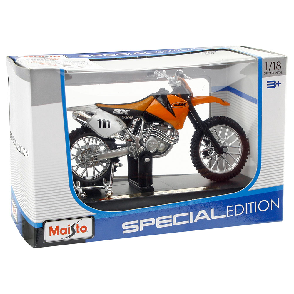 Maisto KTM 520 SX 1:18 Model Motorsiklet