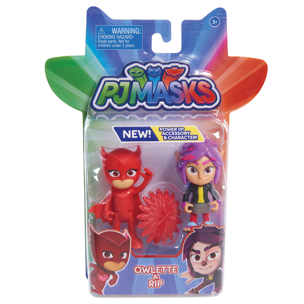 Pj Maskeliler Owlette ve Rip İkili Figür