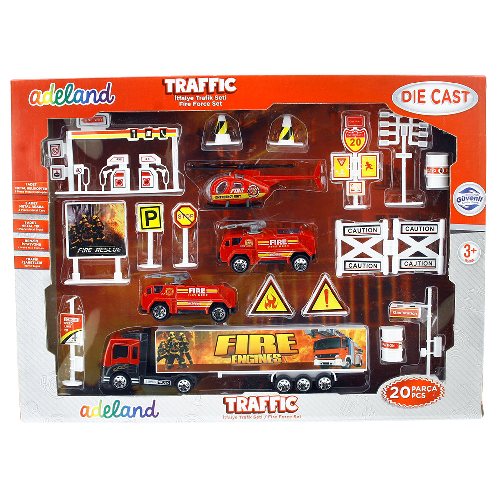 Adeland İtfaiye Trafik Seti