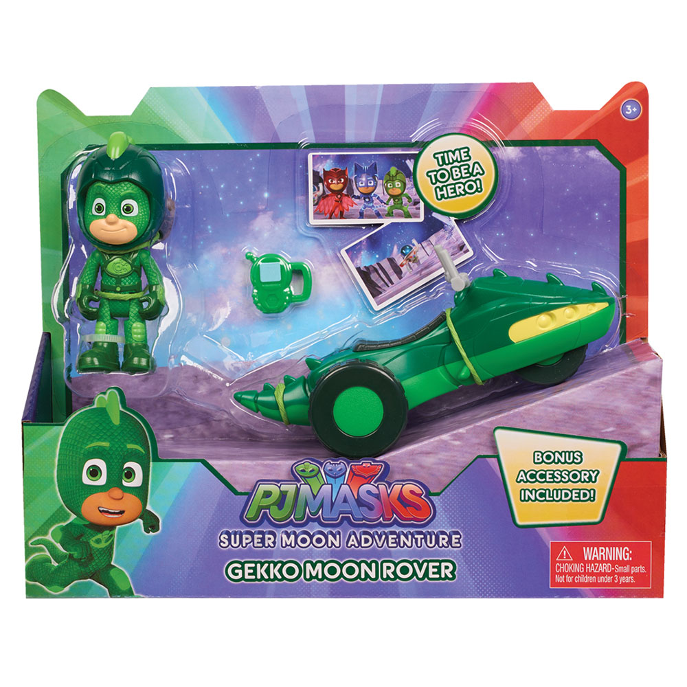 Pj Maskeliler Süper Ay Gekko Araç ve Figür Seti