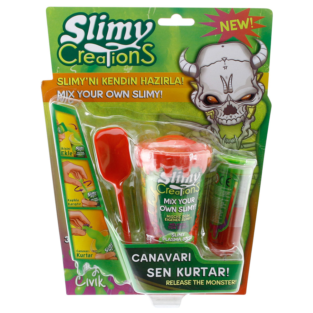 Slimy Creations Kendi Slimy'ni Yarat Kırmızı