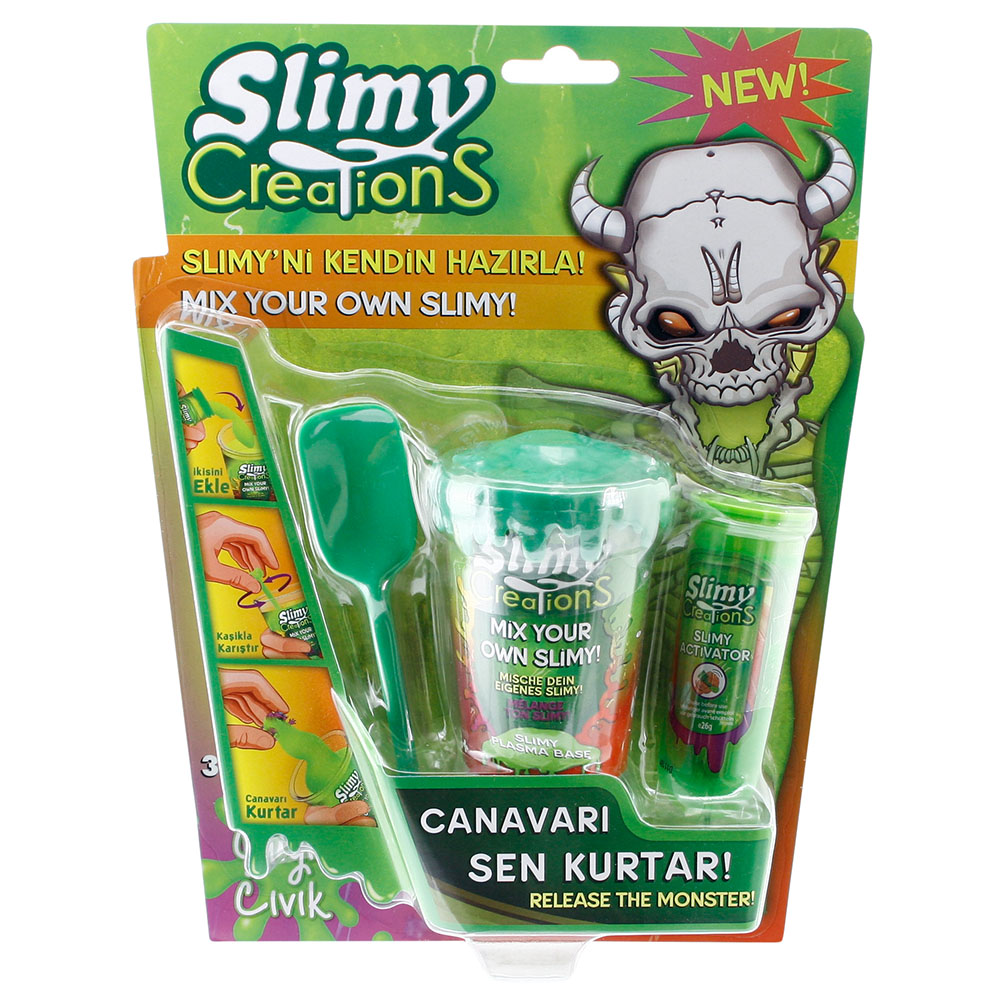 Slimy Creations Kendi Slimy'ni Yarat Yeşil