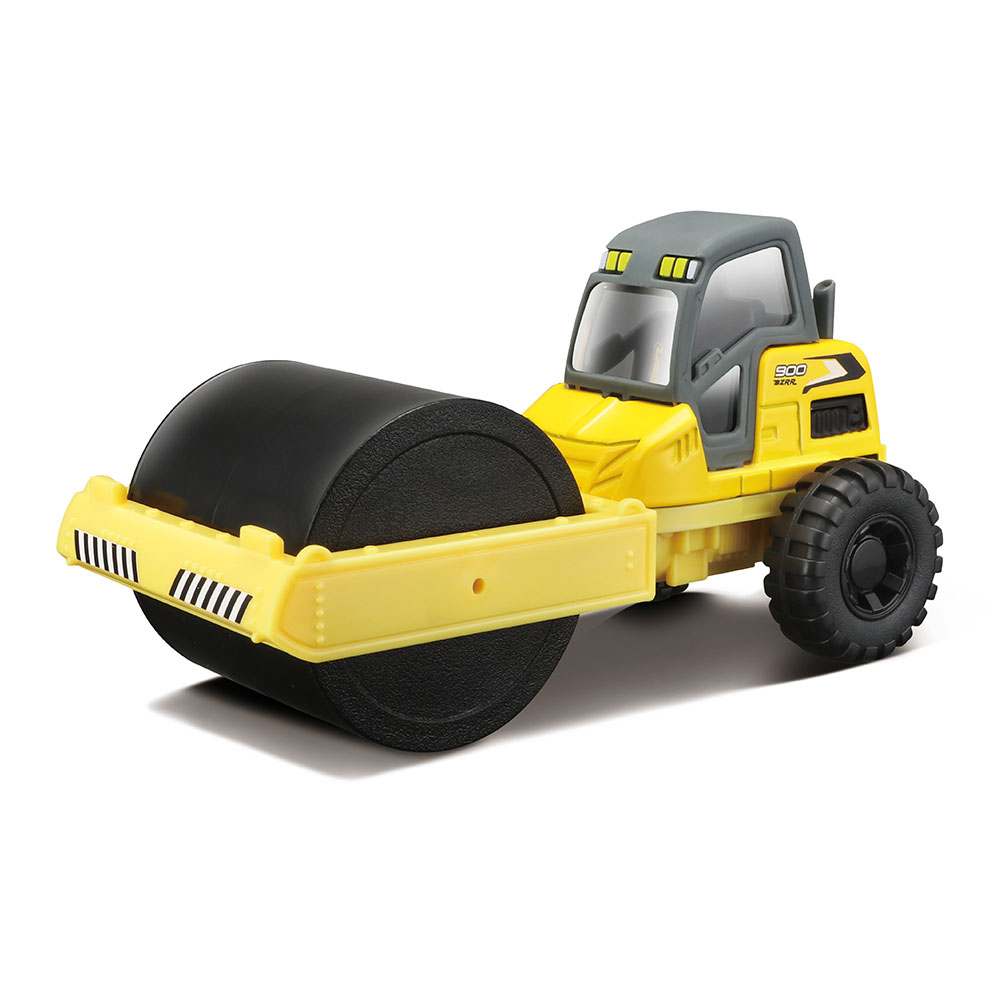 Maisto İnşaat Araçları Street Roller İş Makinası Sarı Metal Gövde